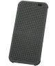 HTC One M8 Originele Dot View Flip Case Hoesje HC M100 Zwart