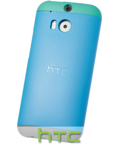 HTC One M8 Double Dip Case HC C940 Blauw afbeelding 1