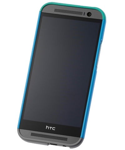 HTC One M8 Double Dip Case HC C940 Blauw afbeelding 2