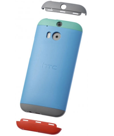 HTC One M8 Double Dip Case HC C940 Blauw afbeelding 5
