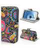 Samsung Galaxy S3 Colorful Design Wallet Stand Case