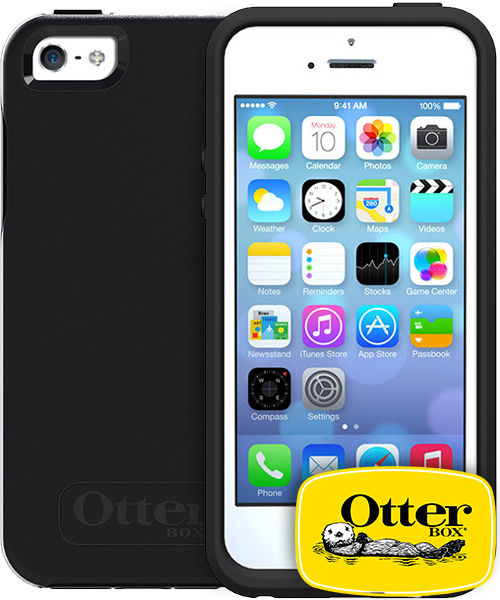 Otterbox Symmetry Hoesje iPhone SE / 5S Zwart afbeelding 2