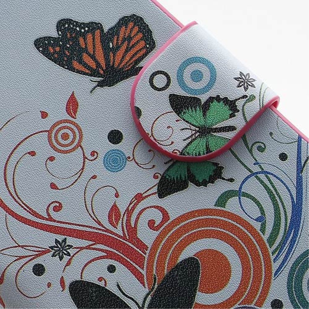 Apple iPhone SE / 5S Portemonnee Hoesje Print Vlinder afbeelding 9