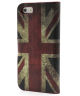 Apple iPhone SE / 5S Portemonnee Hoesje Print Britse Vlag