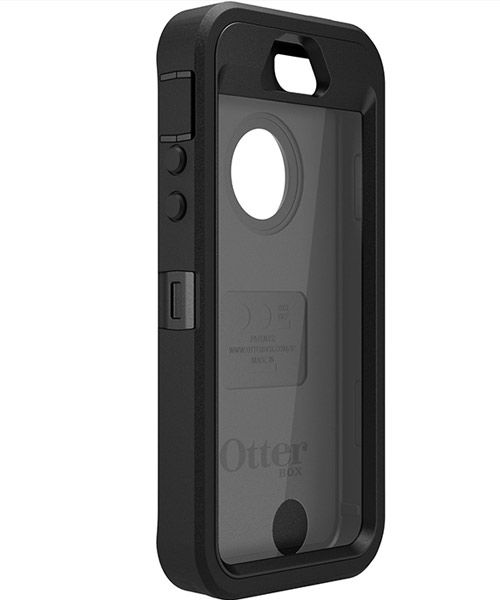 Otterbox Defender Hoesje iPhone SE 5/5S Zwart afbeelding 1
