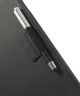 Samsung Galaxy Tab 4 10.1 Rotary Leather Stand Cover Zwart