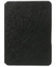 Samsung Galaxy Tab 4 10.1 Lederen Wallet Flipcase Stand - Zwart