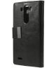 Crazy Horse Wallet Case LG G3 D855 Black