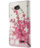 LG L90 Wallet Case Peach Blossom