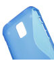 Samsung Galaxy S5 Active TPU Case S-Curve Blauw