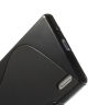 Huawei Ascend P7 S-Shape TPU Case Zwart