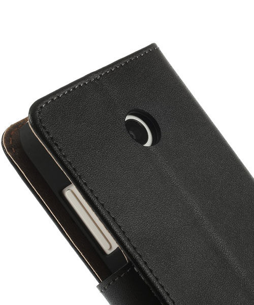 Nokia Lumia 630/635 Wallet Stand Case Zwart afbeelding 3