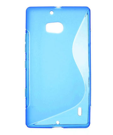 Nokia Lumia 930 S-Curve TPU Case Blauw Hoesjes