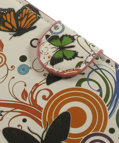 Samsung Galaxy S5 Mini Butterfly Wallet Case afbeelding 5