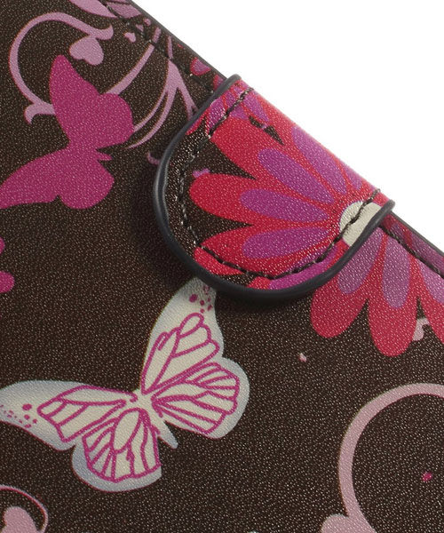 Samsung Galaxy S5 Mini Butterfly Flowers Wallet Case afbeelding 5