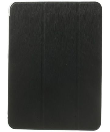 Samsung Galaxy Tab 4 10.1 Tri-Fold Stand Case - Zwart Hoesjes
