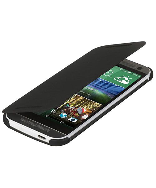 HTC One Mini 2 HC V970 Flipcase - Grijs afbeelding 4