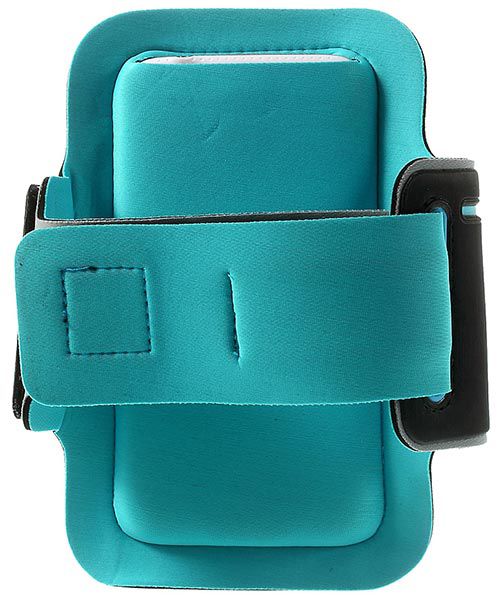 Sport Armband met LED verlichting XXL - Blauw afbeelding 2