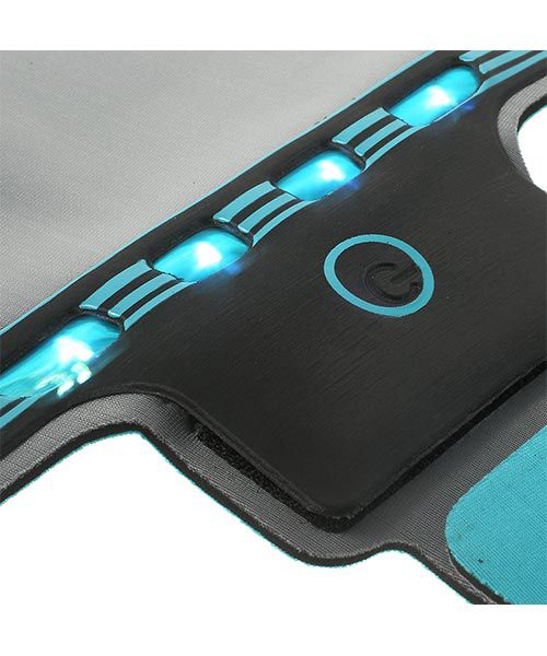 Sport Armband met LED verlichting XXL - Blauw afbeelding 4