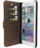Valenta Classic Luxe iPhone 6s Plus Hoesje Leer Bookcase Vintage Bruin