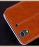 MOFI Rui Series Leather Flip Case Huawei Ascend G630 Bruin