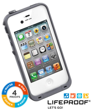 Lifeproof Fre Case Apple iPhone 4/4S Waterproof Wit Hoesjes