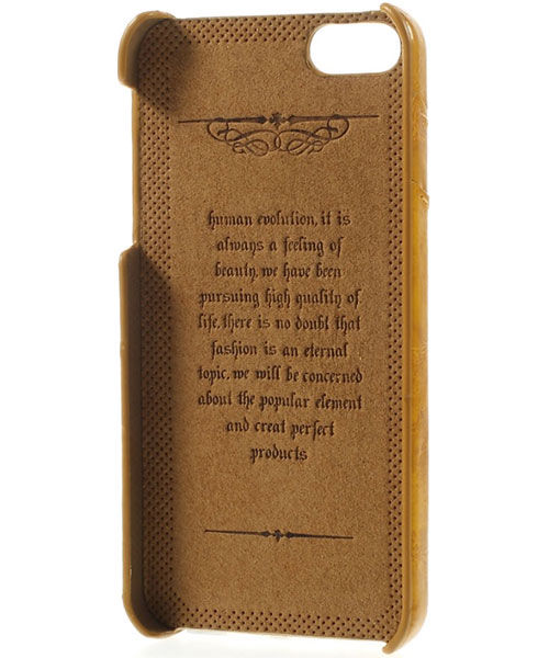 iPhone 5/5S/SE Back Cover - Bruin afbeelding 2