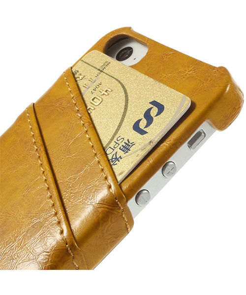 iPhone 5/5S/SE Back Cover - Bruin afbeelding 4