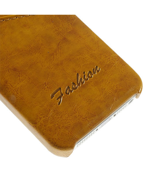 iPhone 5/5S/SE Back Cover - Bruin afbeelding 5