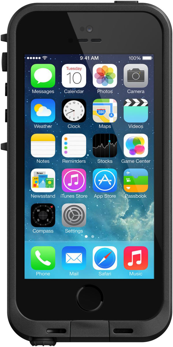 LifeProof Fre Apple iPhone SE/5S/5 Hoesje Volledig Waterdicht Zwart afbeelding 1