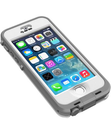 afstuderen niet Nadenkend Lifeproof Nuud Apple iPhone SE en 5/5S Waterdicht Hoesje Wit | GSMpunt.nl