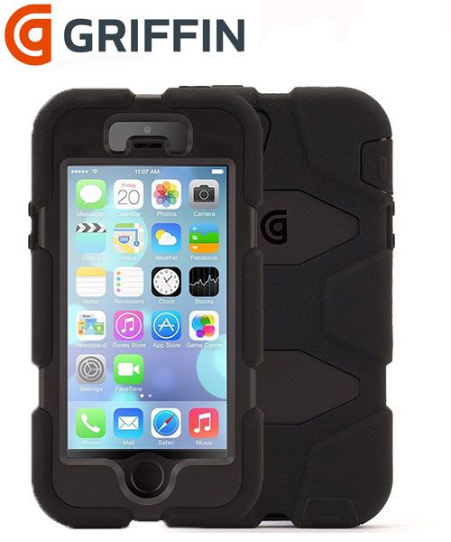 Griffin Survivor Extreme Duty Apple iPhone SE / 5S - Zwart afbeelding 4