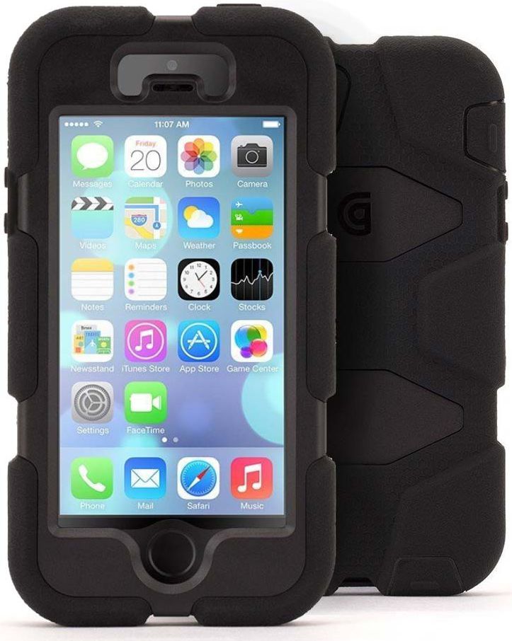 Griffin Survivor Extreme Duty Apple iPhone SE / 5S - Zwart afbeelding 1