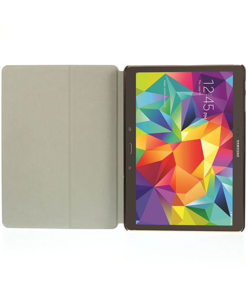 Samsung T800 Galaxy Tab S 10.5 Smart Flip Case Grey afbeelding 2