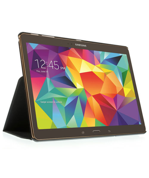 Samsung T800 Galaxy Tab S 10.5 Smart Flip Case Grey afbeelding 3