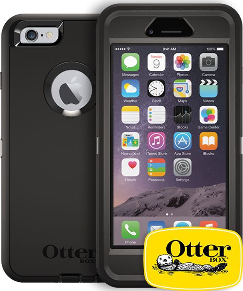 Otterbox Defender iPhone 6 Hoesje Zwart afbeelding 1