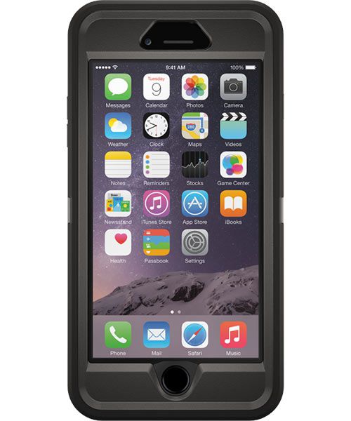 Otterbox Defender iPhone 6 Hoesje Zwart afbeelding 4