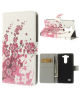 LG G3 S Wallet Stand Case Bloemen