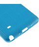 Dream Mesh TPU Shell case Galaxy Note 4 - blauw