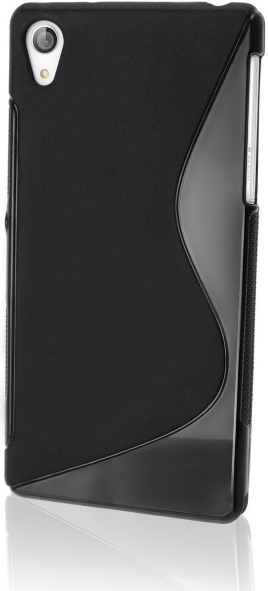 Sony Xperia Z3 TPU Case S-Shape - Zwart afbeelding 1