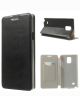 Samsung Galaxy Note 4 Leather Card Holder case with stand - Black