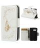 Samsung Galaxy Young 2 Butterfly Wallet Stand Case Wit