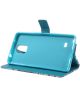 Samsung Galaxy Note 4 Lederen Wallet Flipcase Stand - New York