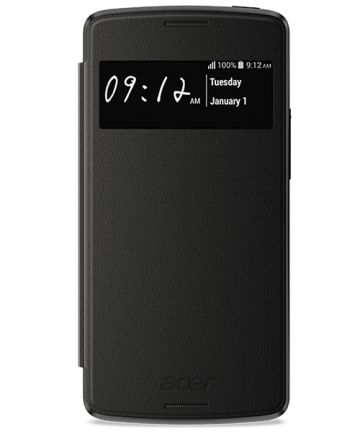 Acer Liquid E700 Flip Case Zwart Hoesjes
