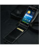 Acer Liquid E700 Crazy Horse Texture Leather Card Holder - Zwart