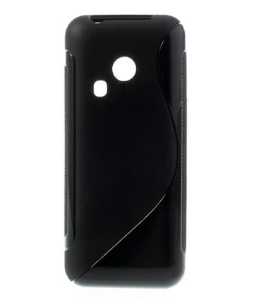 Nokia 220 S Shape Soft TPU Case - Zwart Hoesjes