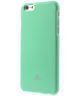 Mercury Glitter Powder Jelly TPU Hoesje iPhone 6S Plus Cyaan