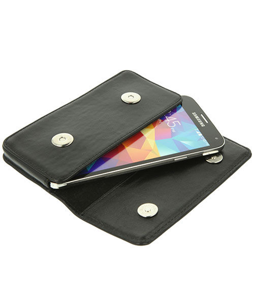 Valenta Arezzo Riemclip Hoesje Leer Zwart 4XL afbeelding 4