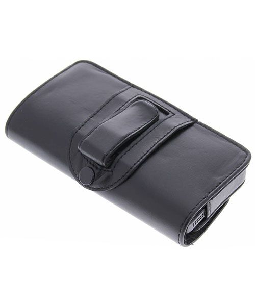 Valenta Arezzo Riemclip Hoesje Leer Zwart 5XL afbeelding 8