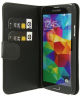 Valenta Luxe Samsung Galaxy S5 Neo Hoesje Leer Bookcase Zwart